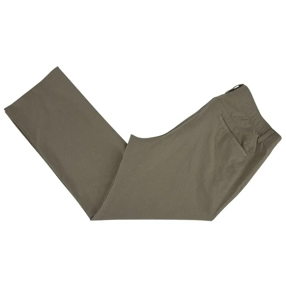Under Armour Men's Pants 38x29‎ Beige Performance Stretch Waist Golf Casual EUC
